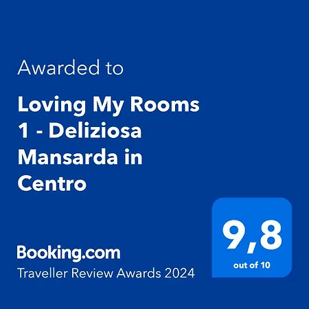 Loving My 1 - Deliziosa Mansarda In Centro Apartment *